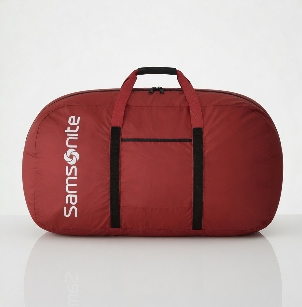 Samsonite Tote-A-Ton 34 Inch Extra Large Duffel Bag Red Nylon Travel VG Spacious